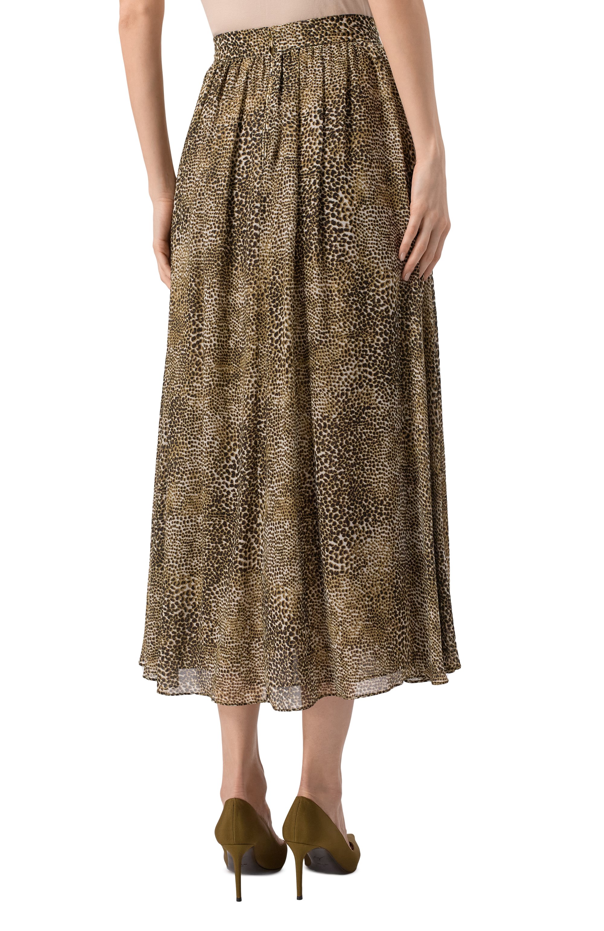 Юбка из вискозы и шелка ELIE SAAB, арт. SK157PS25, фото 4