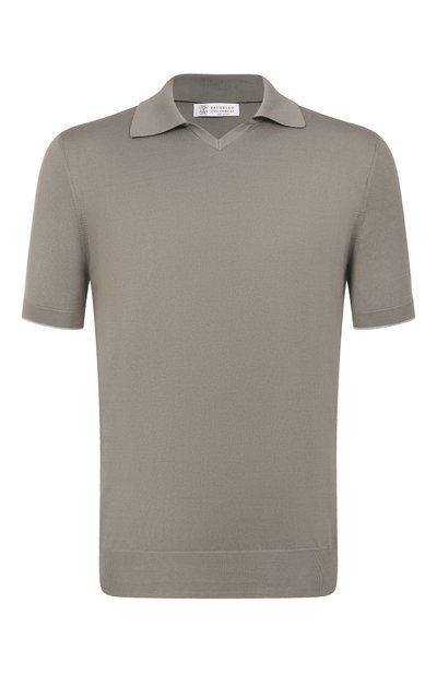 Хлопковое поло BRUNELLO CUCINELLI, арт. M29800145, фото 1