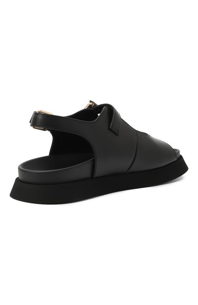 Кожаные сандалии MOSCHINO, арт. 16074/MF0, фото 5