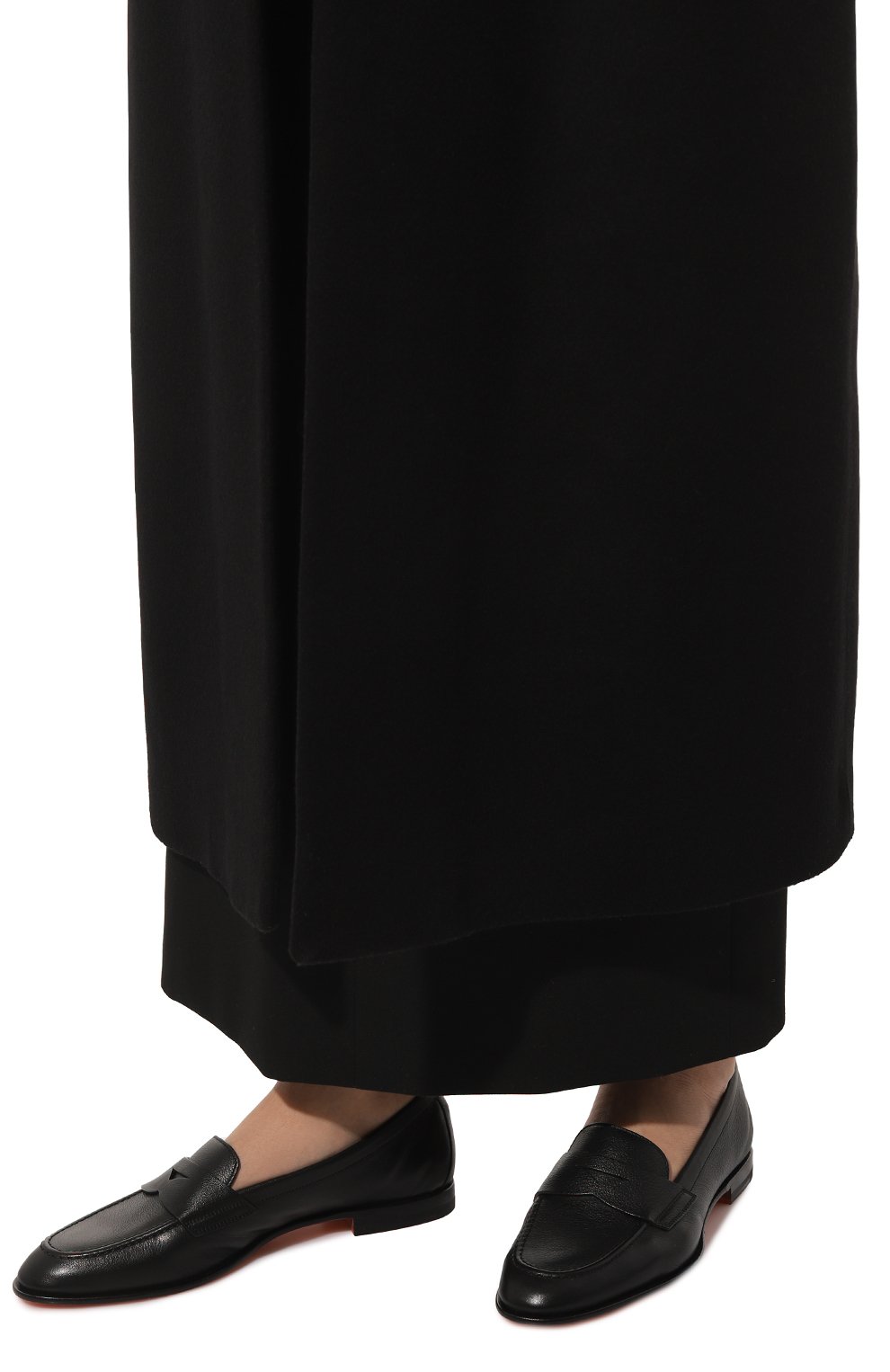 Кожаные пенни-лоферы SANTONI, арт. WUSF59962HAFSSW6, фото 3