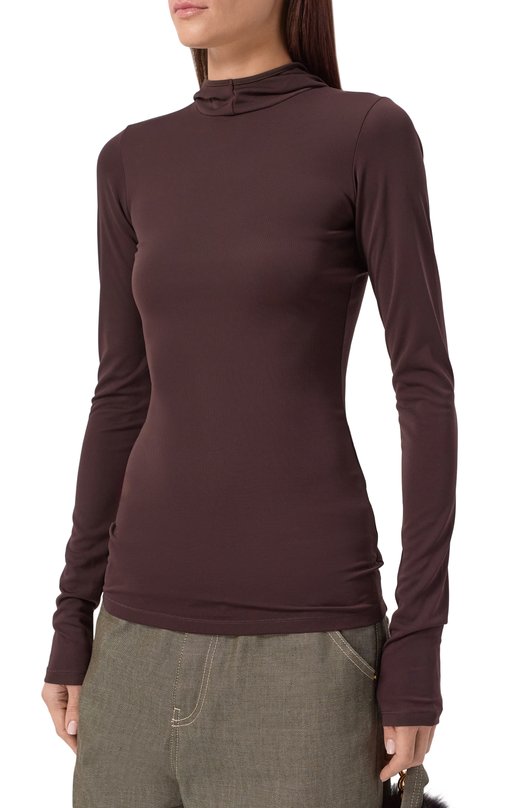 Лонгслив Darkpark WJE22/FAC108 Коричневый  WJE22/FAC108 Фото 3