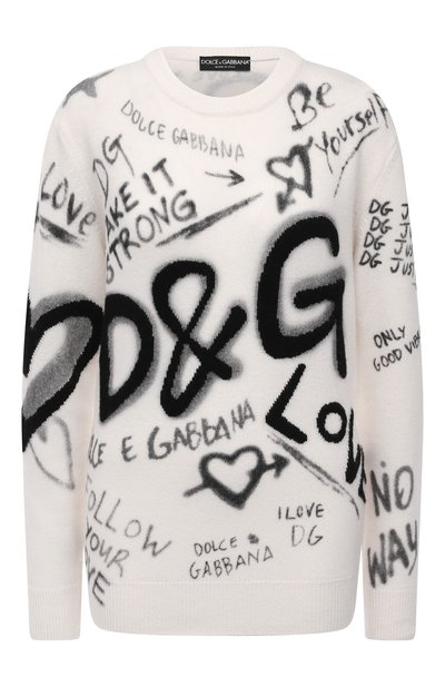 Женский шерстяной пуловер DOLCE & GABBANA, арт. FXD08T/JBVK7