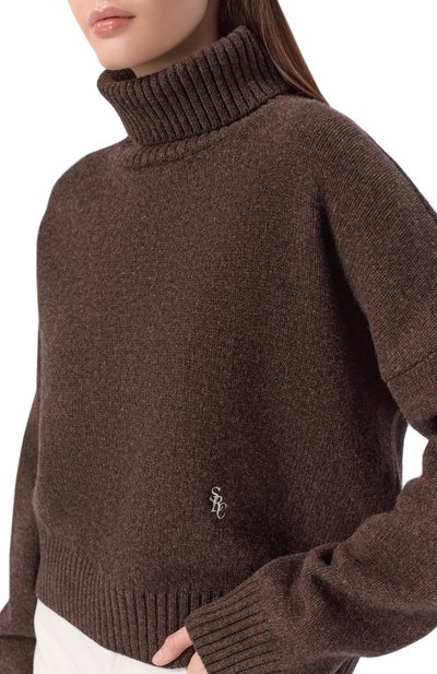 Шерстяной свитер SPORTY AND RICH, арт. WS06465302BR03, фото 5