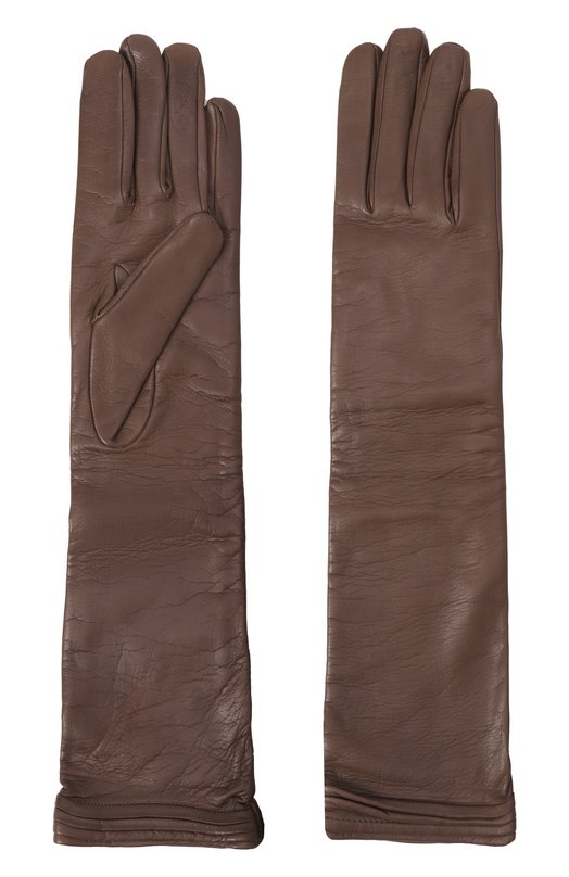 Кожаные перчатки Kiton D58906K0533F06 Коричневый  D58906K0533F06 Фото 2