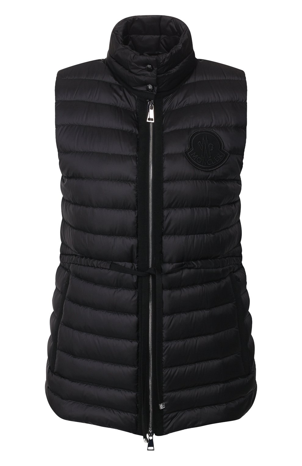 Пуховый жилет azur MONCLER черного цвета по цене 57400 руб., арт. F1-093-1A103-00-C0355, фото 1 Пуховый жилет azur MONCLER, арт. F1-093-1A103-00-C0355, фото 1