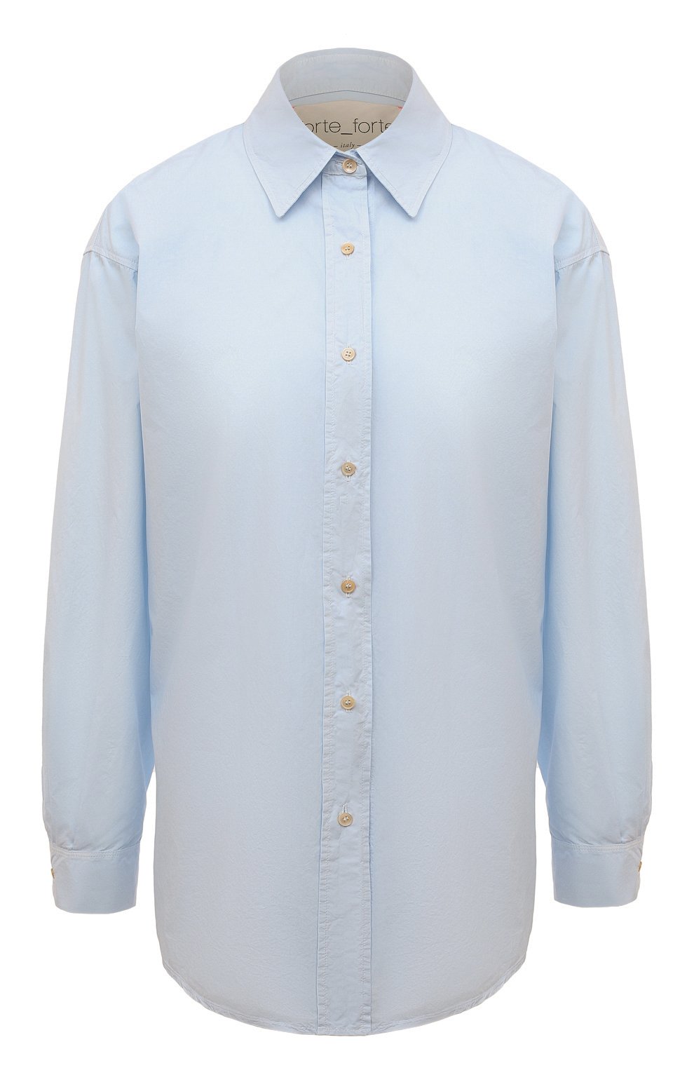 Хлопковая рубашка FORTE_FORTE, арт. 10081, фото 1