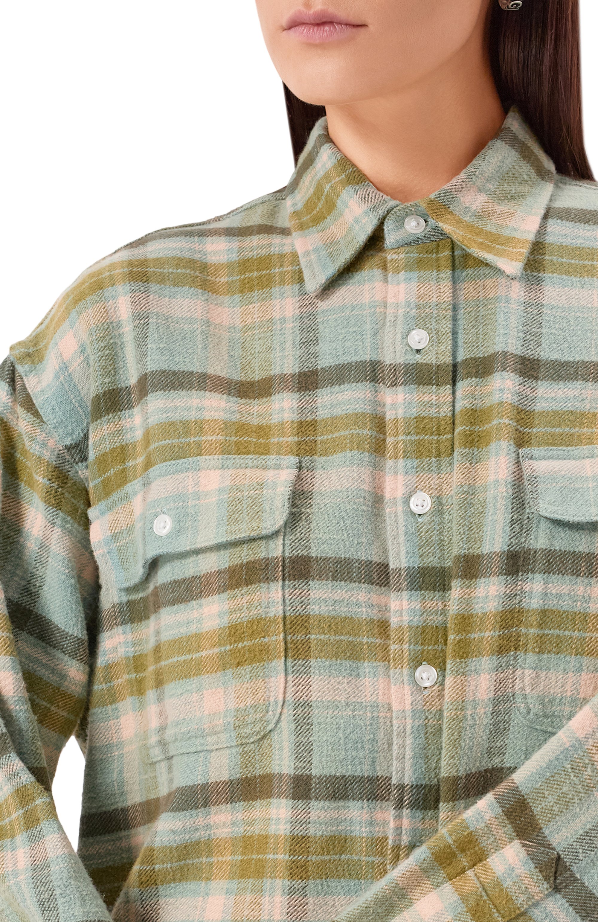 Хлопковая рубашка R13, арт. R13WR415-R559B/W, фото 5