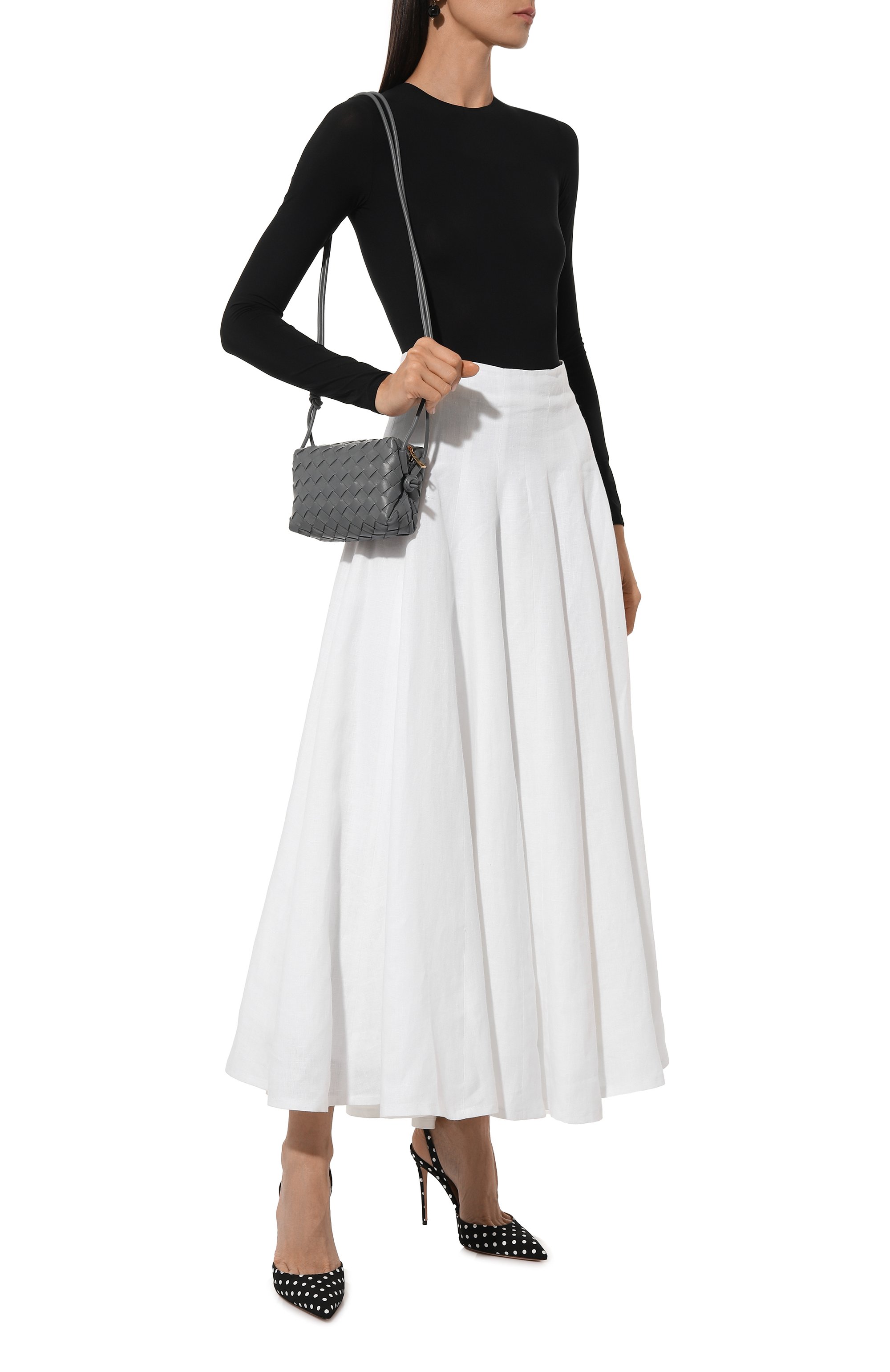 Сумка loop mini BOTTEGA VENETA серого цвета по цене 262500 руб., арт. 680254/V1G11, фото 7 Сумка loop mini BOTTEGA VENETA, арт. 680254/V1G11, фото 7