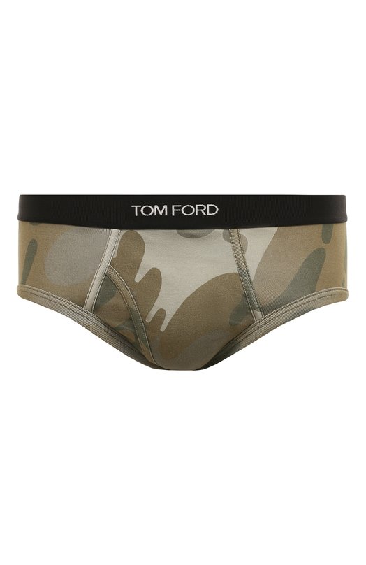 

Хлопковые брифы Tom Ford, Хаки