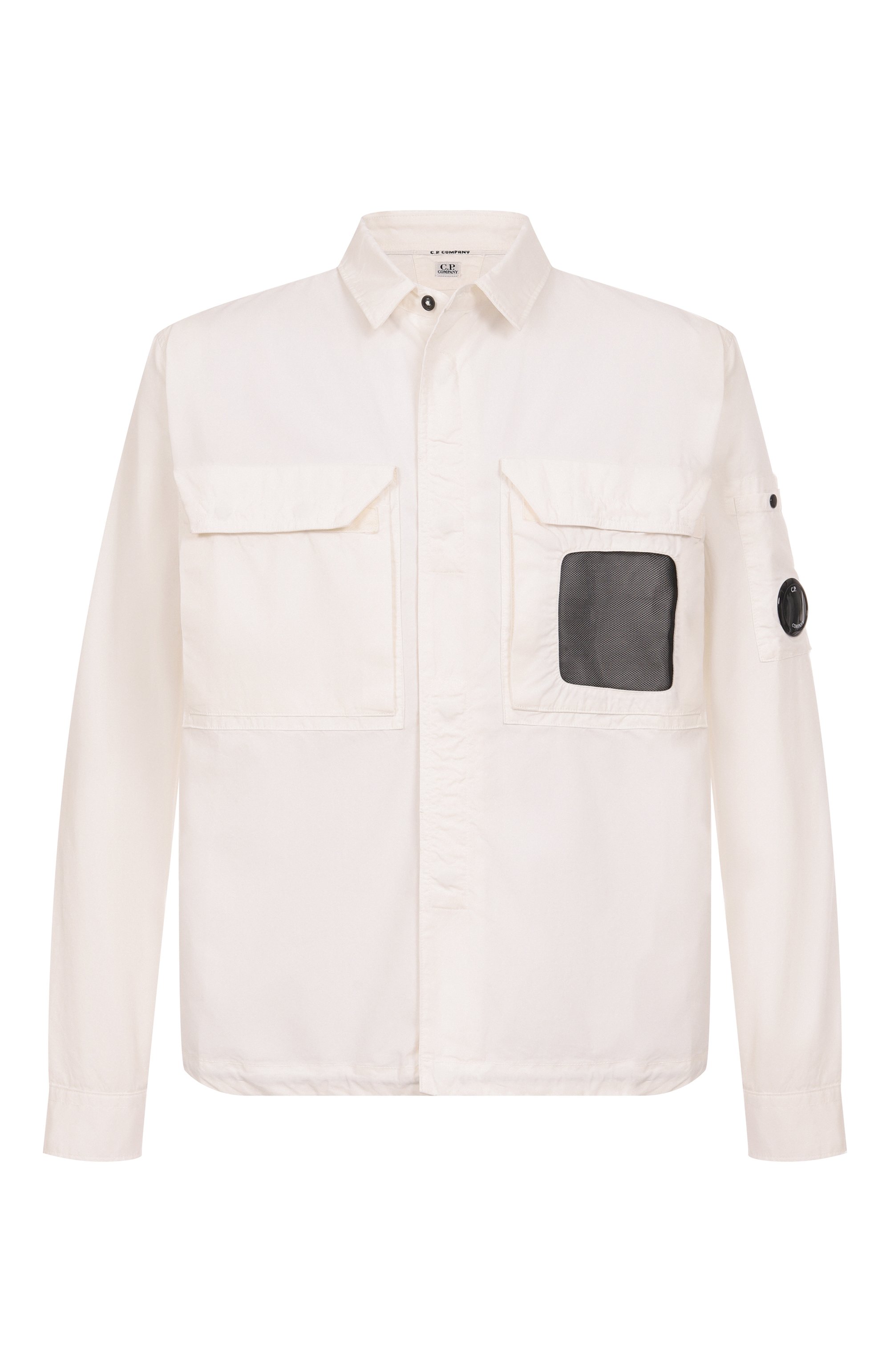 Хлопковая рубашка C.P. COMPANY, арт. 18CM0S142A110143G, фото 1
