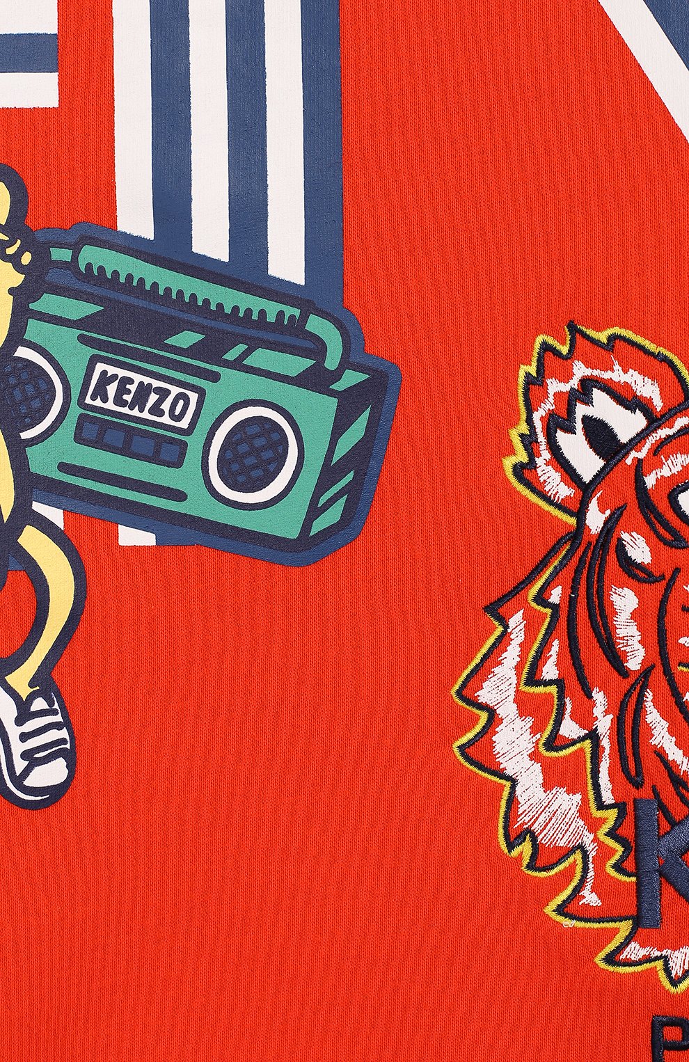Хлопковый свитшот KENZO, арт. KN15528/8A-12A, фото 3