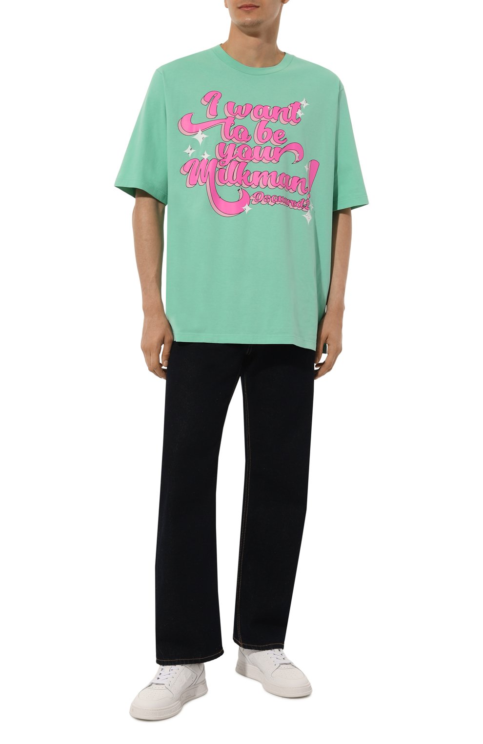 Хлопковая футболка DSQUARED2, арт. S74GD1244, фото 2