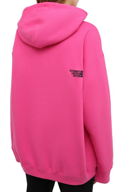 Хлопковое худи VETEMENTS, арт. UE51TR730P 1604/W, фото 4