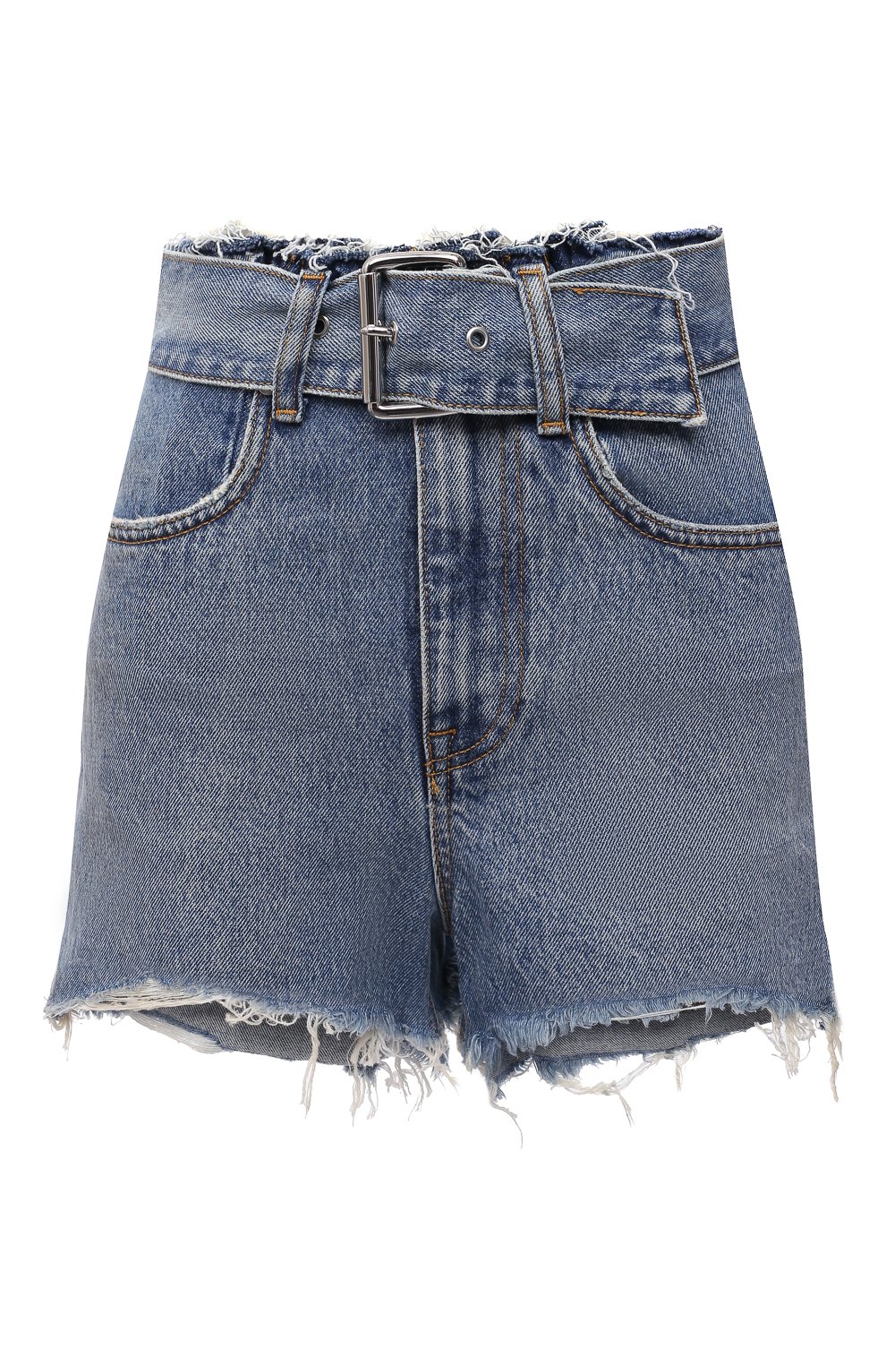 Джи нсовые шорты ALEXANDER WANG, арт. 4DC1214872, фото 1