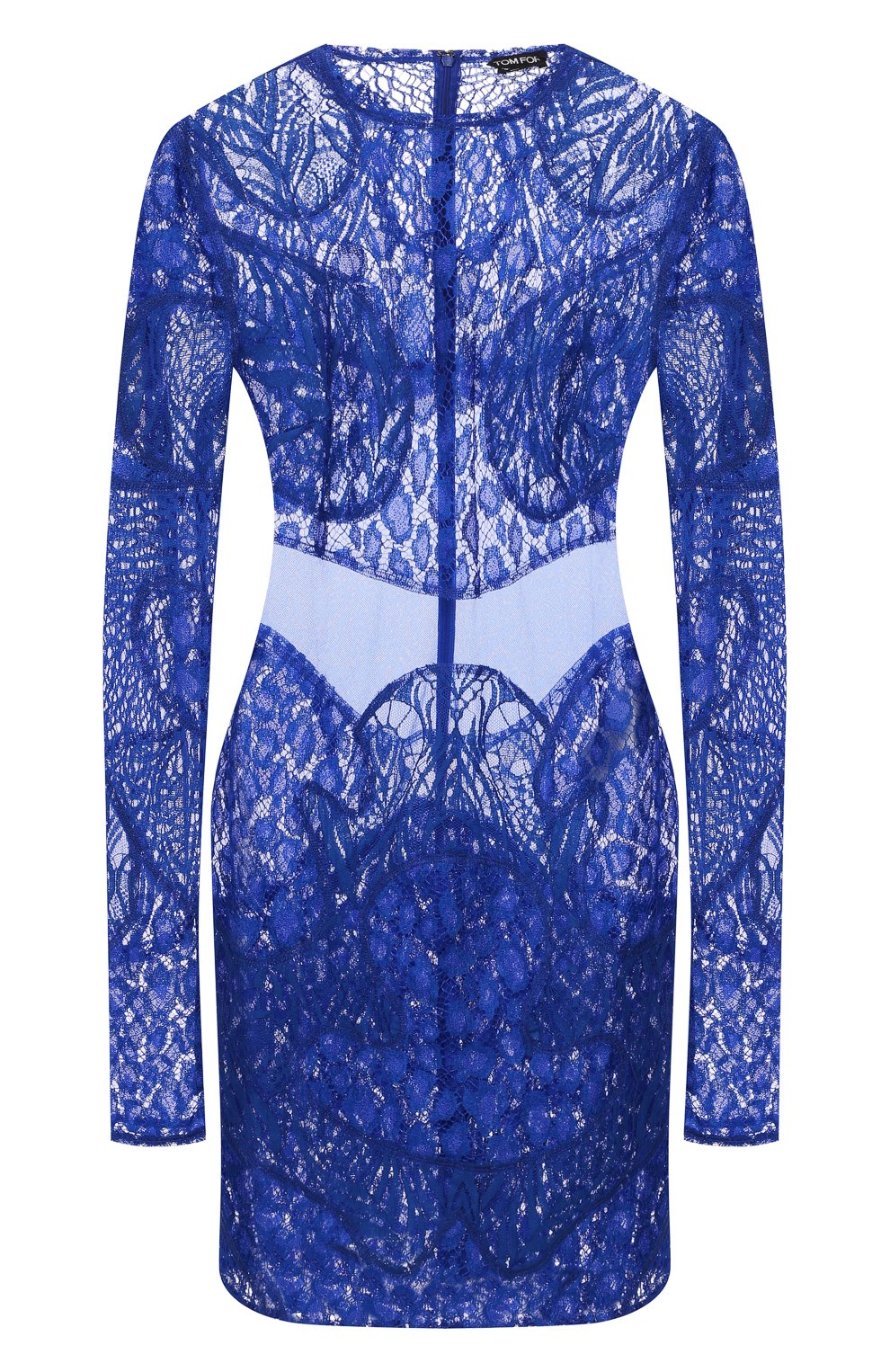 Платье TOM FORD синего цвета по цене 599500 руб., арт. AB3037-FAX864, фото 1 Платье TOM FORD, арт. AB3037-FAX864, фото 1