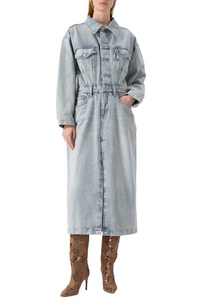 Джинсовое платье 7 FOR ALL MANKIND, арт. JSRDC650SH, фото 3