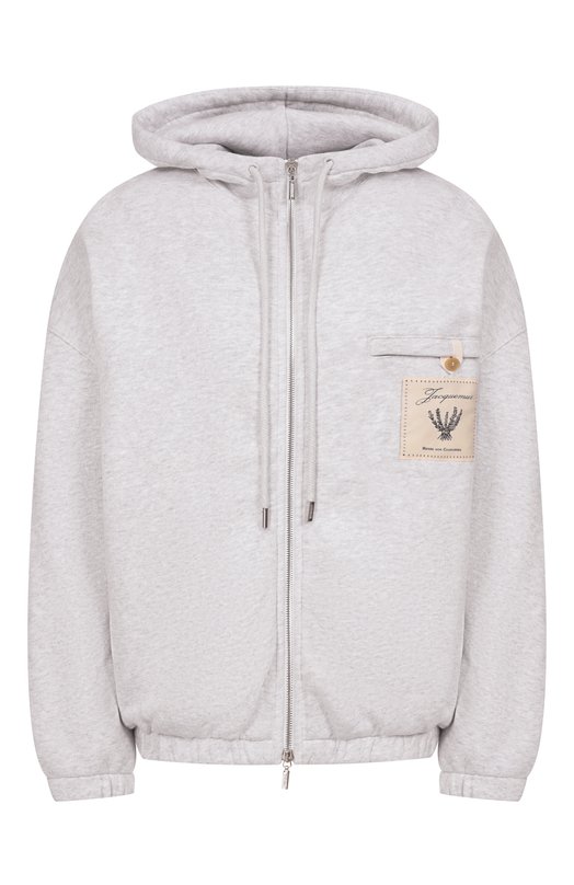 Хлопковая толстовка Jacquemus 26EH0W00415/AJ00262 Серый 26EH0W00415/AJ00262
