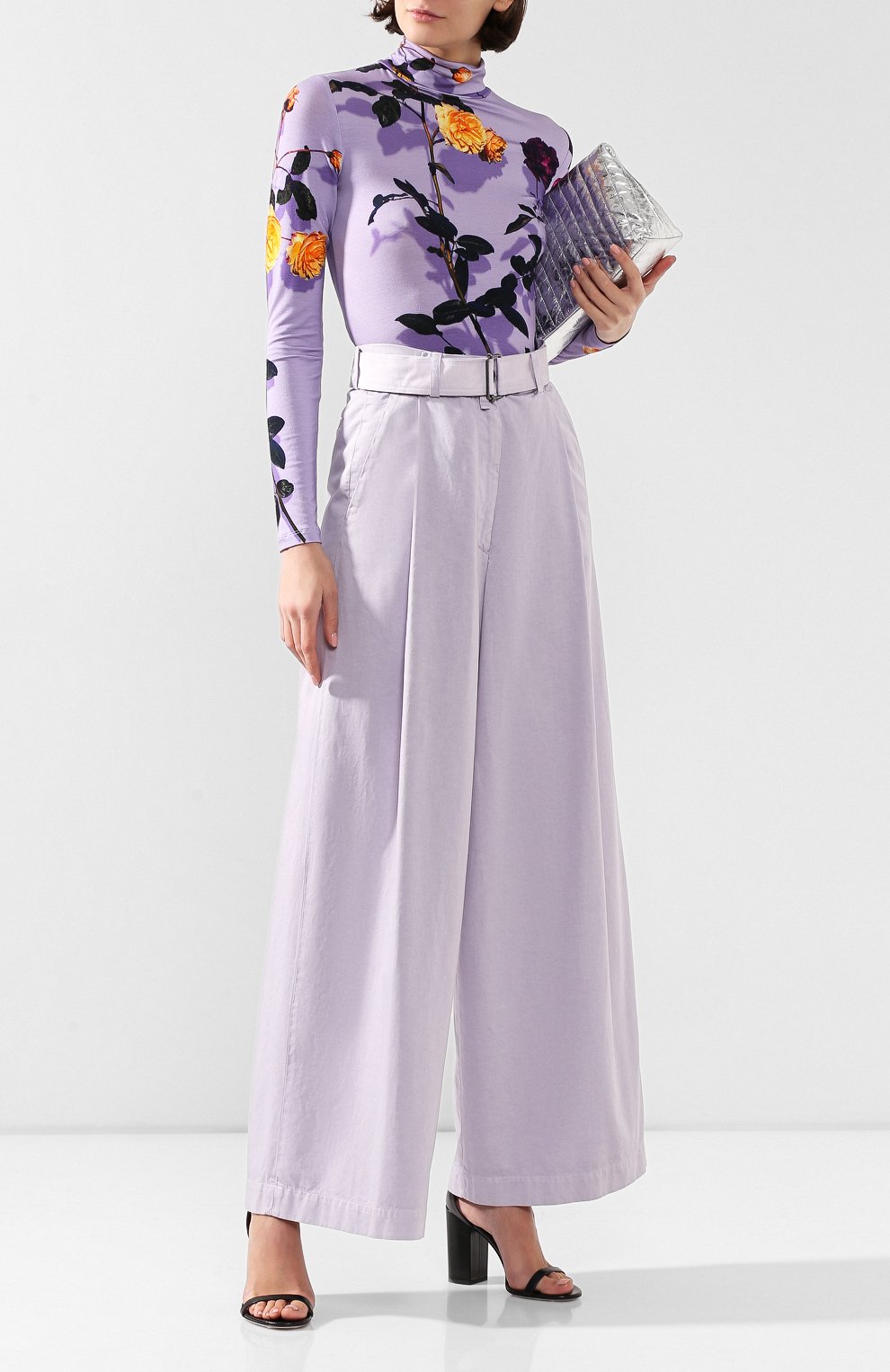 Хлопковые брюки DRIES VAN NOTEN, арт. 192-30942-8288, фото 2