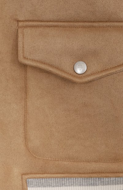 Бомбер ELEVENTY бежевого цвета по цене 43550 руб., арт. EX2P67/H0066/10-16, фото 3 Бомбер ELEVENTY, арт. EX2P67/H0066/10-16, фото 3