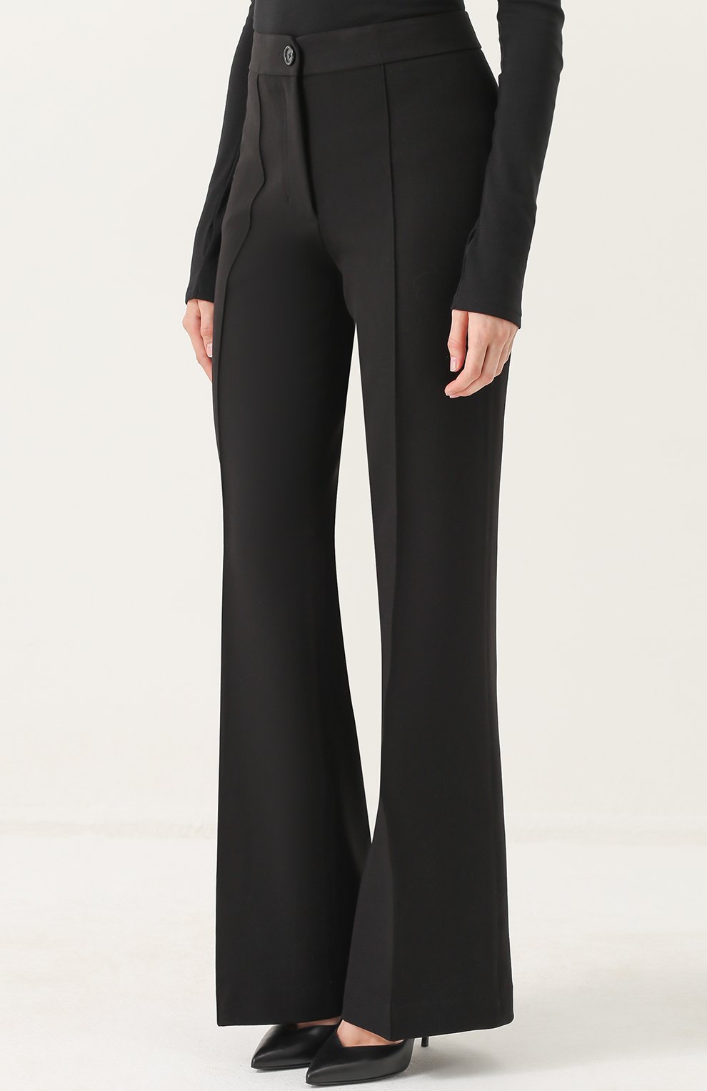 Расклешенные брюки со стрелками HELMUT LANG, арт. H05HW201, фото 3