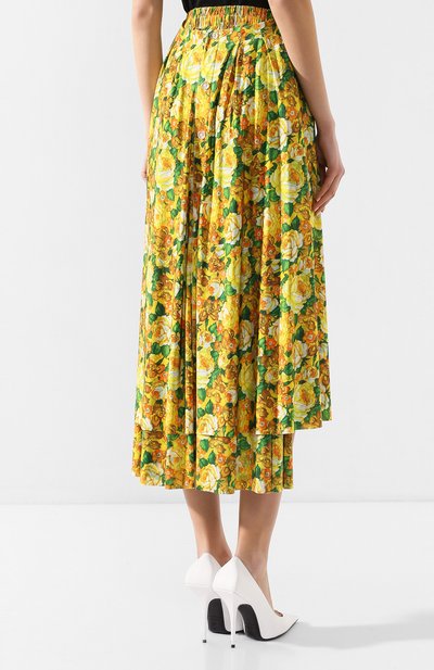 Юбка с принтом VETEMENTS, арт. SS20SK286 2615/W/YELL0W FL0WERS, фото 4