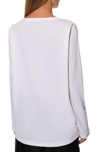 Хлопковый лонгслив BRUNELLO CUCINELLI, арт. M0A45BK700, фото 4