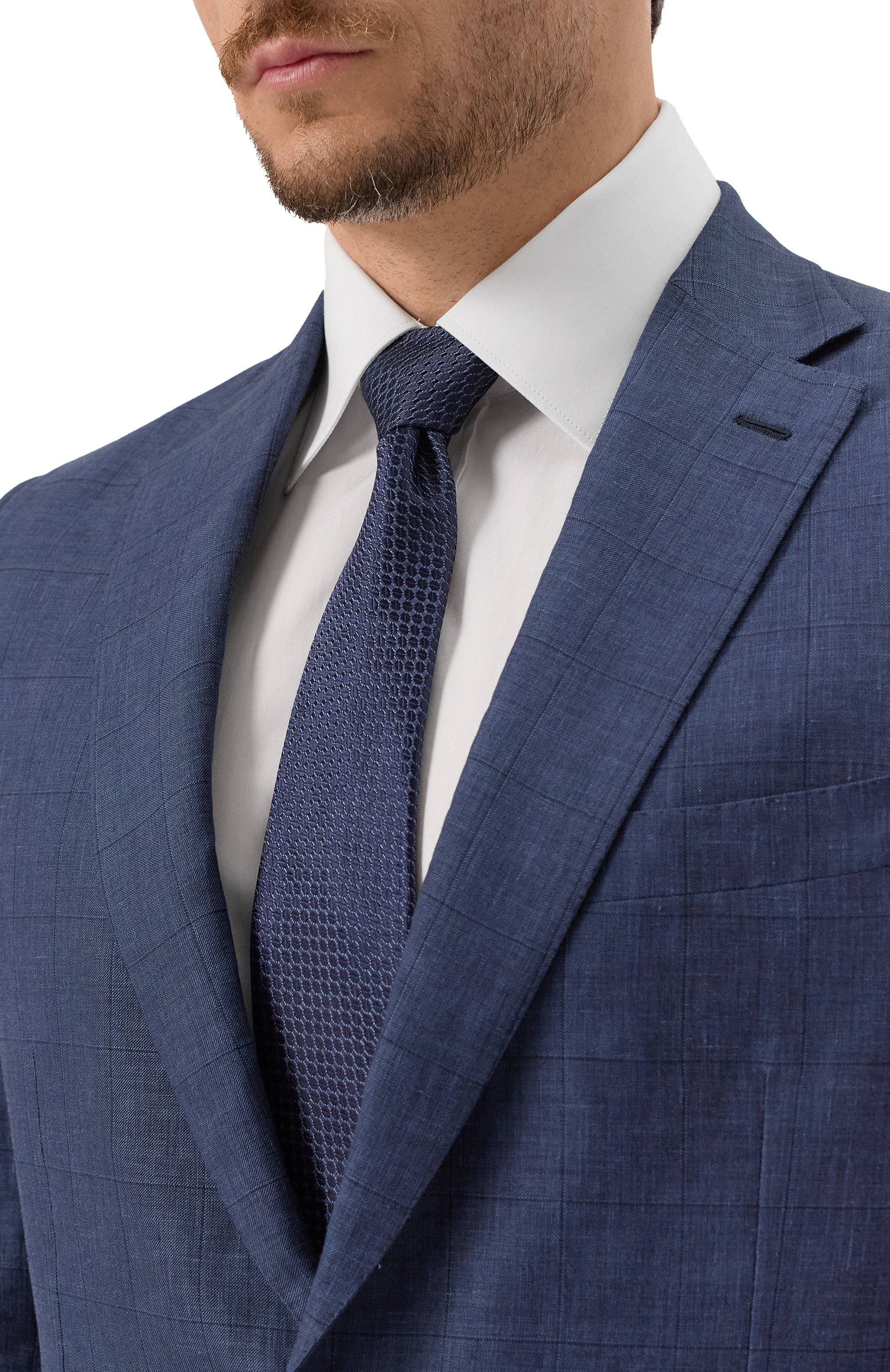 Шелковый галстук CANALI, арт. 18/HJ04331, фото 2