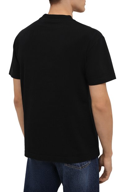 Хлопковая футболка PALM ANGELS, арт. PMAA001F21JER0271060, фото 4