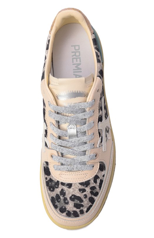 Кожаные кеды Bskt Clay Premiata BSKTCLAD/VAR 8169 Леопардовый  BSKTCLAD/VAR 8169 Фото 6
