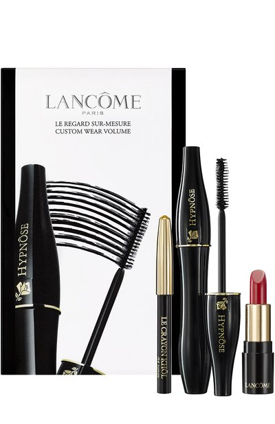 Женского набор hypnose mascara: тушь + карандаш для глаз + помада LANCOME, арт. 3614272031241