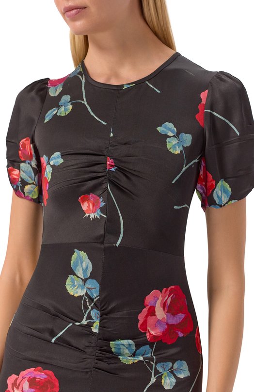 Платье из вискозы N21 H032/5286 Чёрный  H032/5286 Фото 4