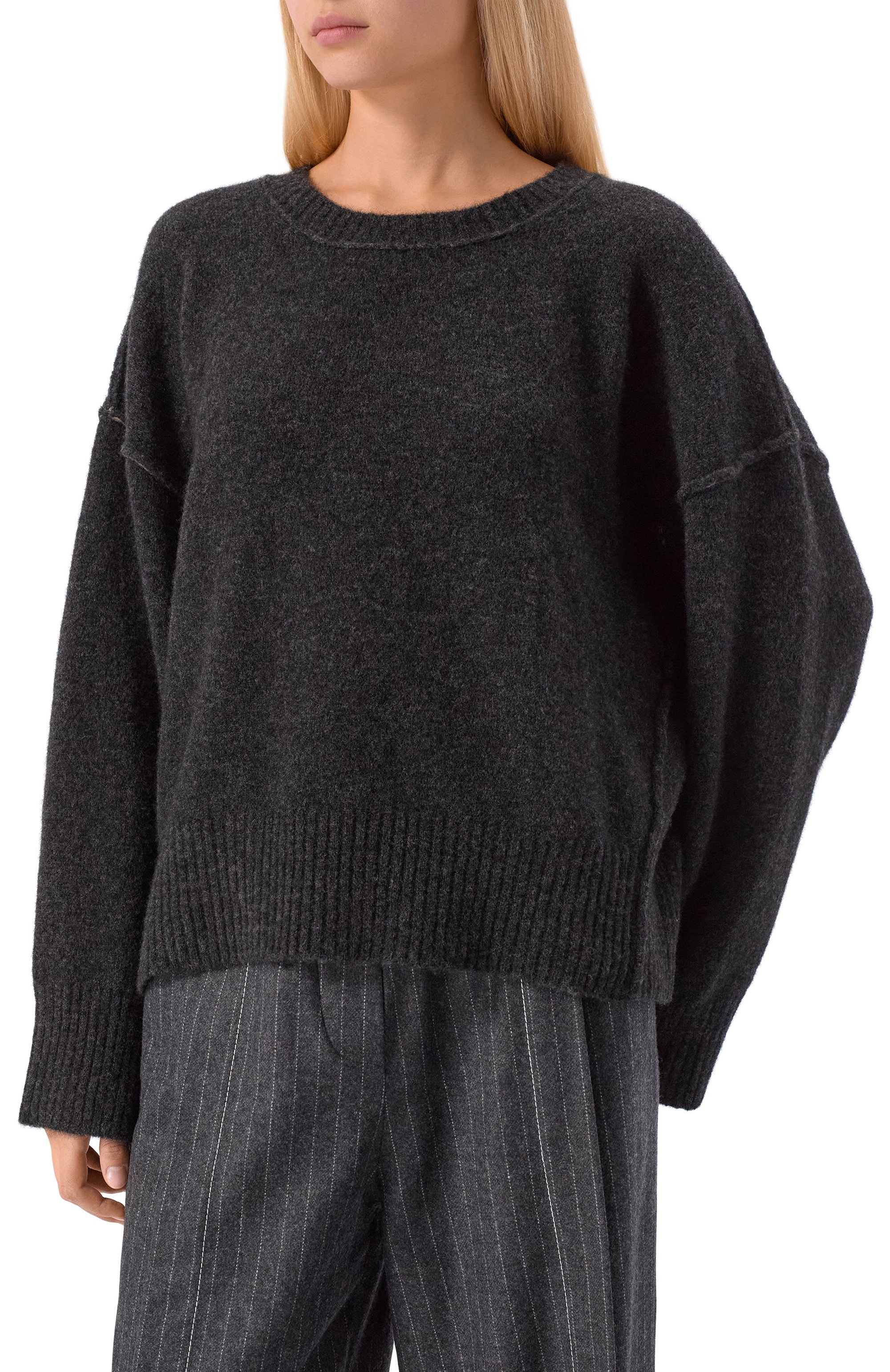 Шерстяной свитер ISABEL BENENATO, арт. DK240F25, фото 3