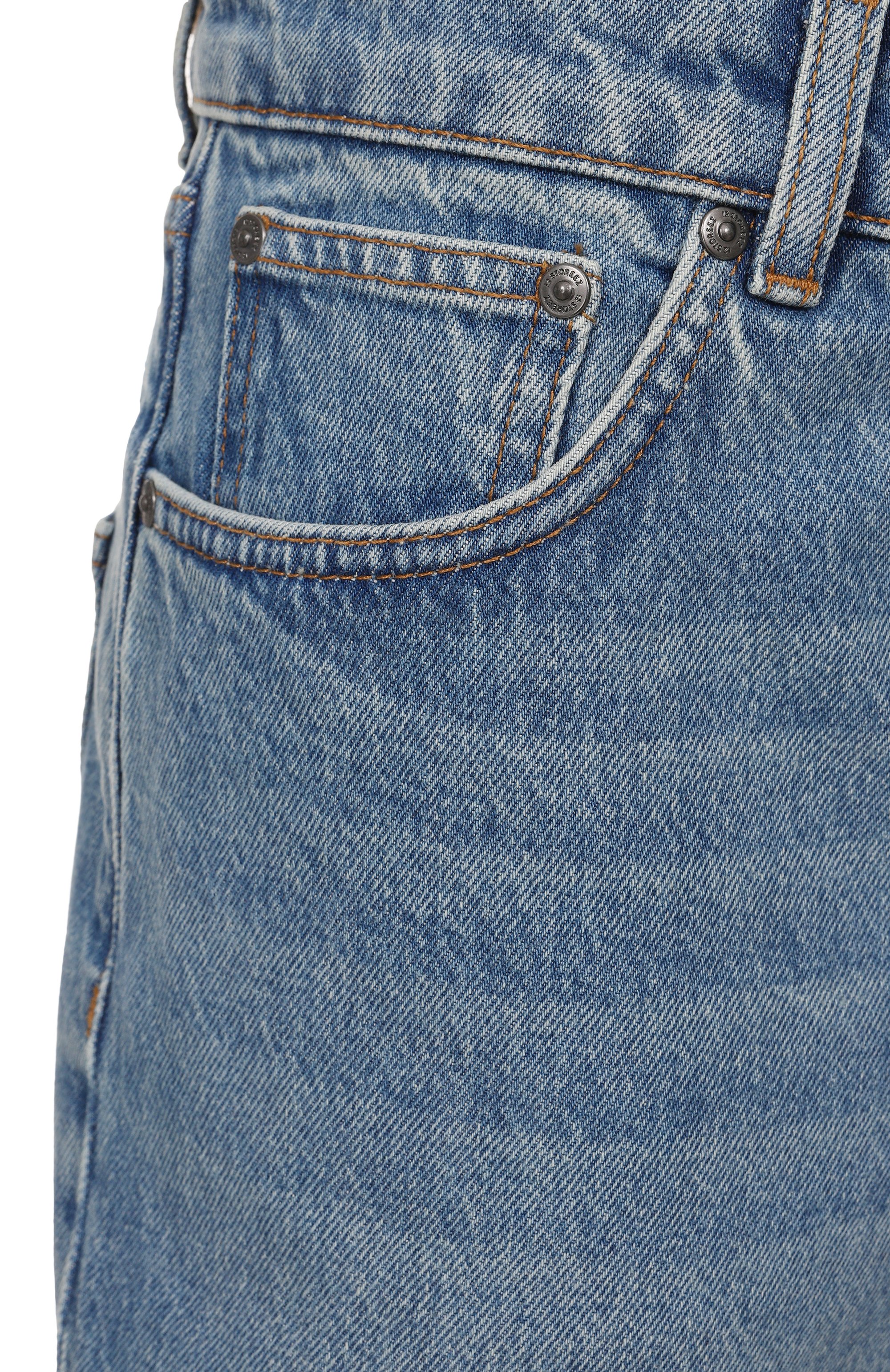 Джинсовые шорты 12 STOREEZ голубого цвета по цене 11000 руб., арт. 131333, фото 6 Джинсовые шорты 12 STOREEZ, арт. 131333, фото 6