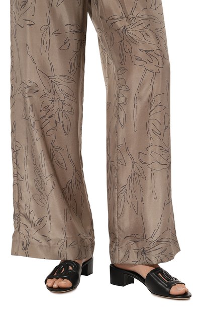 Кожаные мюли bianca DOLCE & GABBANA, арт. CR1755/AY329, фото 3