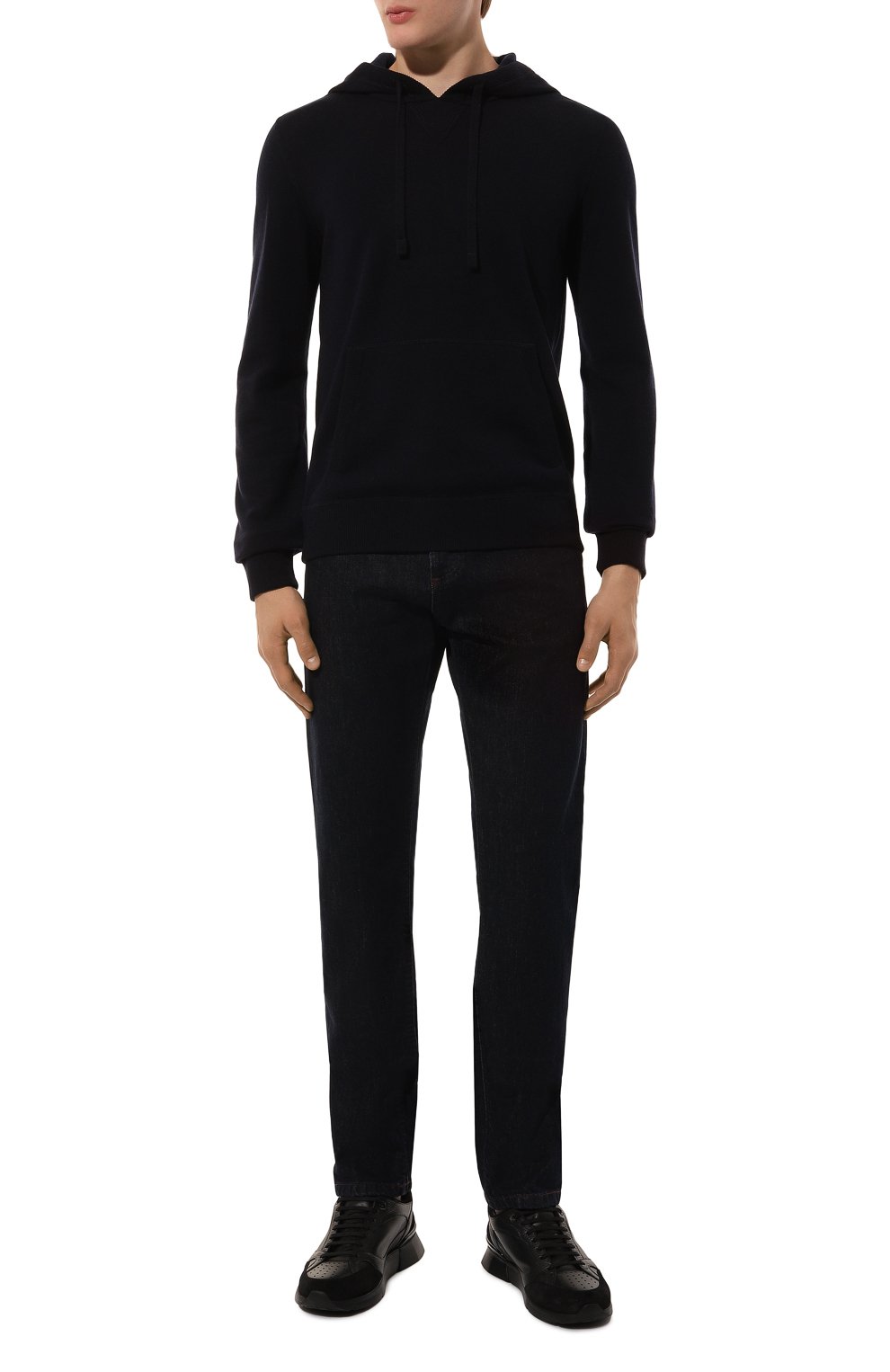 Кожаные кроссовки STEFANO RICCI черного цвета по цене 105000 руб., арт. UV098G6543/SDPVDW, фото 2 Кожаные кроссовки STEFANO RICCI, арт. UV098G6543/SDPVDW, фото 2