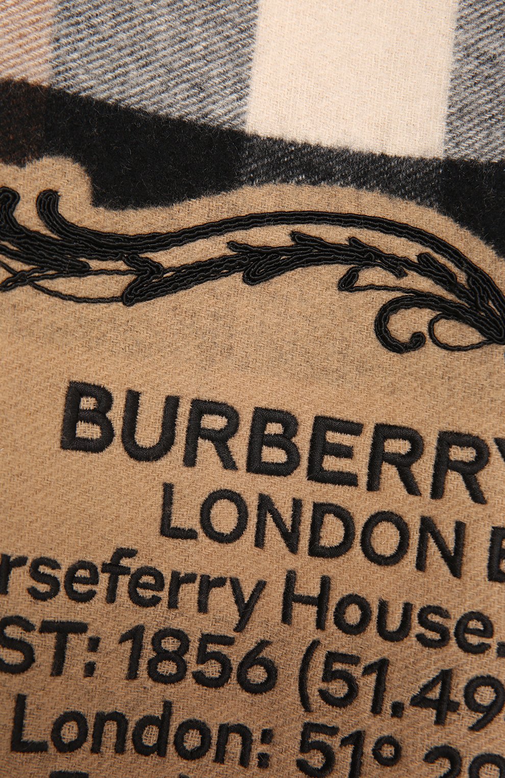 Кашемировый шарф BURBERRY, арт. 8049732, фото 4