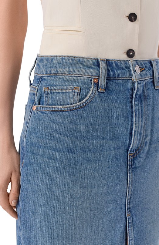 Джинсовая юбка Paige 1L35635-C971_001 Голубой  1L35635-C971_001 Фото 5