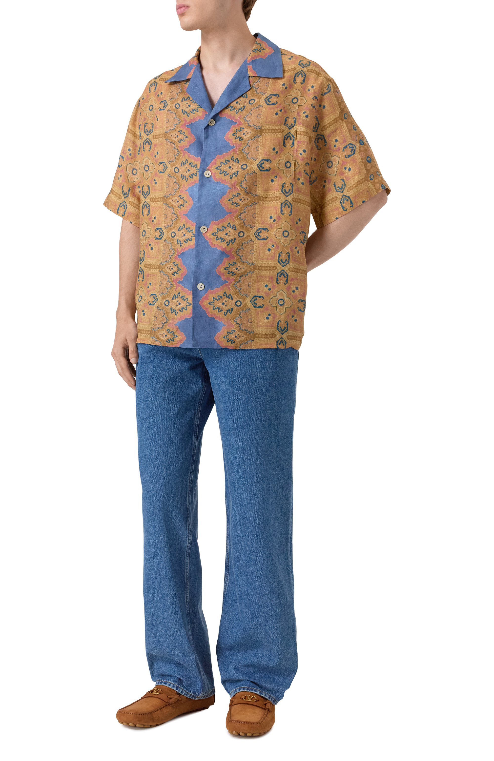 Замшевые мокасины driver fastaway VALENTINO, арт. 7Y2S0K98/AAH, фото 2