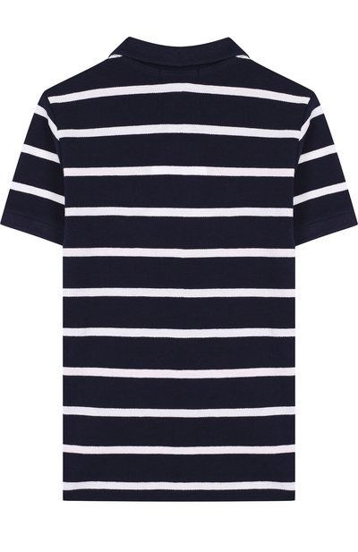 Хлопковое поло в контрастную полоску POLO RALPH LAUREN, арт. 322692271, фото 2