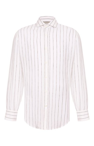 Льняная рубашка BRUNELLO CUCINELLI, арт. MM6860028, фото 1