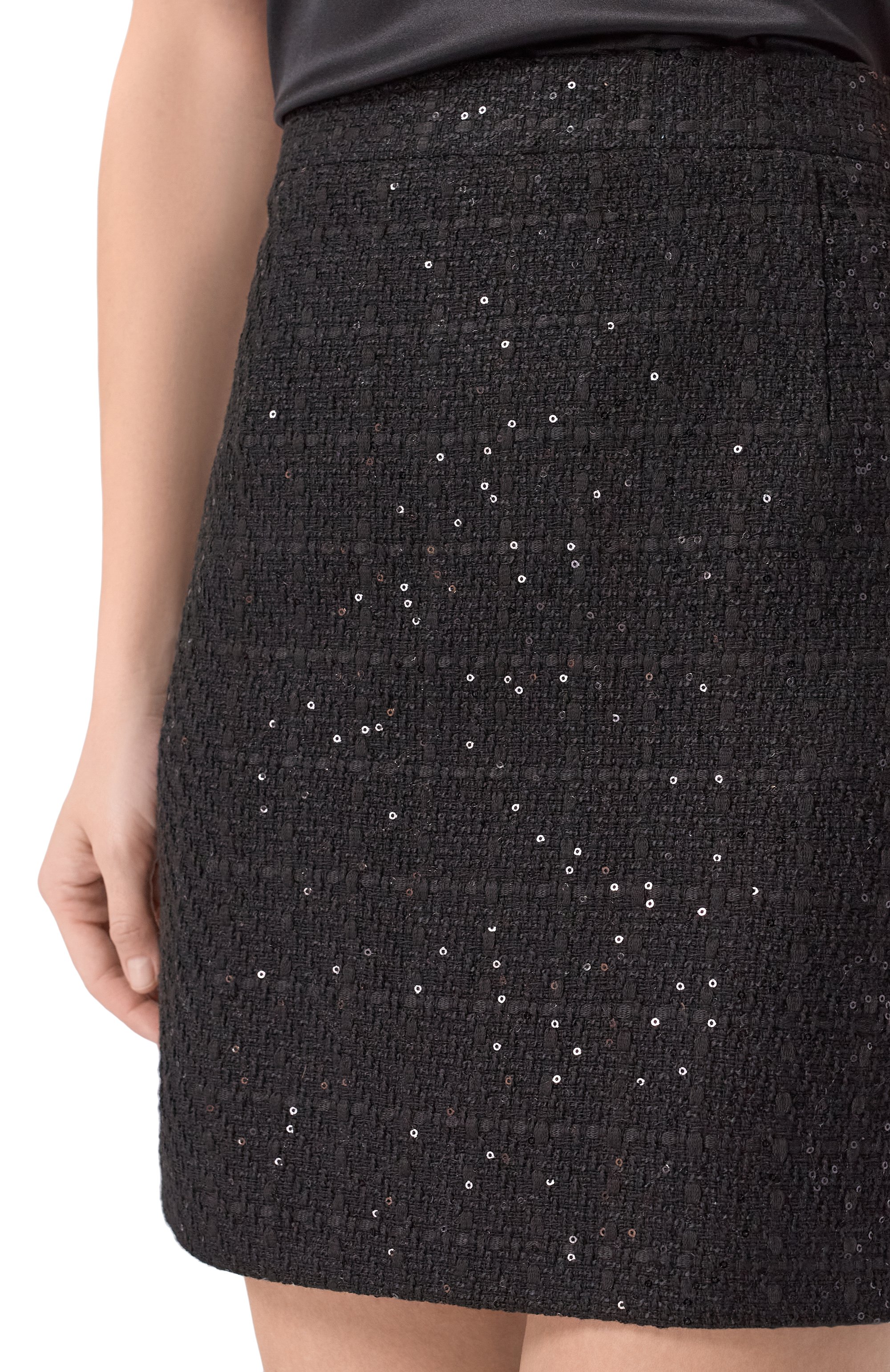 Твидовая юбка с отделкой пайетками CHAPURIN, арт. SK/20909/29246-М, фото 5