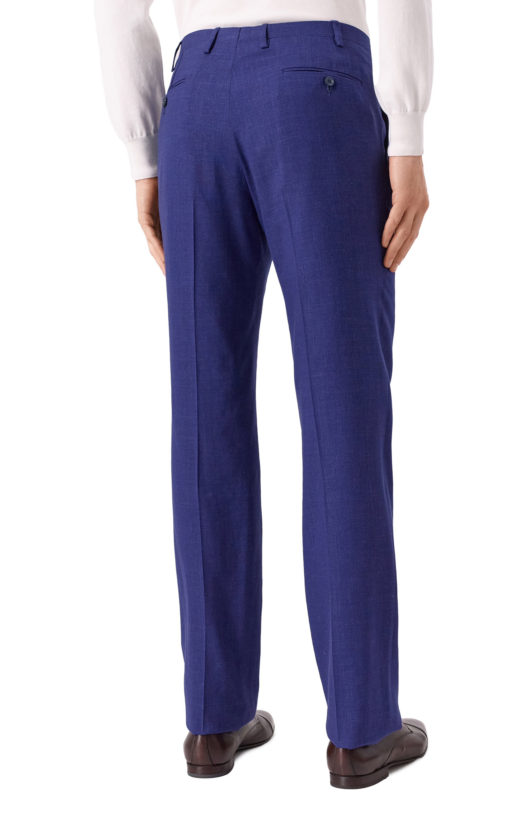 Костюм из кашемира и шелка KITON темно-синего цвета по цене 1410000 руб., арт. UA81K0652E01, фото 7 Костюм из кашемира и шелка KITON, арт. UA81K0652E01, фото 7