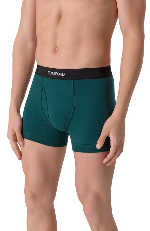 Хлопковые боксеры Tom Ford T4LC3/104 Зелёный  T4LC3/104 Фото 2