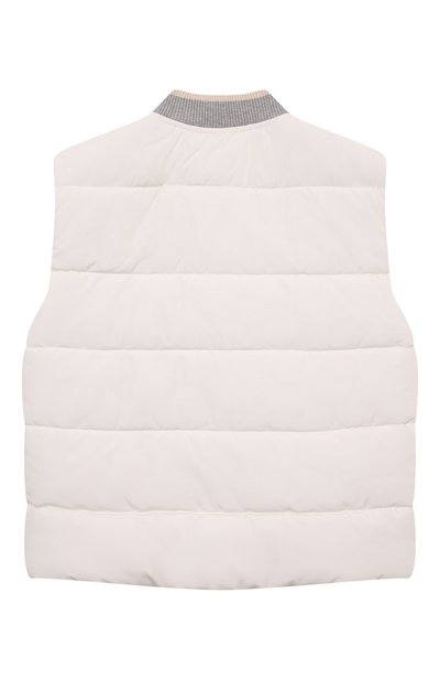 Жилет ELEVENTY кремового цвета по цене 34650 руб., арт. EV2P82/N0018/12-16, фото 2 Жилет ELEVENTY, арт. EV2P82/N0018/12-16, фото 2