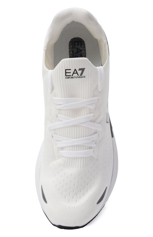 Текстильные кроссовки Crusher Distance Knit 2.0 EA7 7X000652/AF18639 Белый  7X000652/AF18639 Фото 5