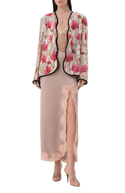 Атласная юбка VALENTINO, арт. 9B0RAFQ0/8M6, фото 2