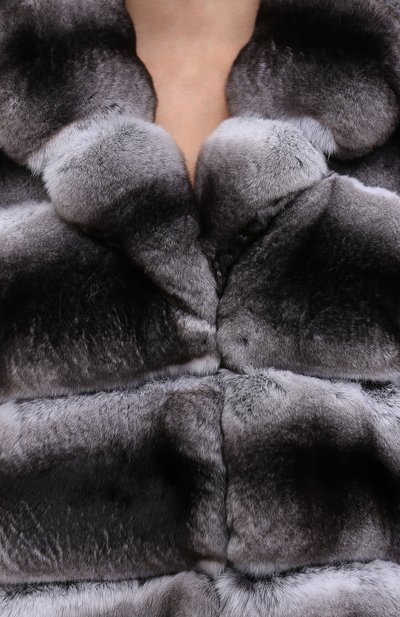 Шуба из меха шиншиллы VALENTINO, арт. UF3FAA8821F, фото 5