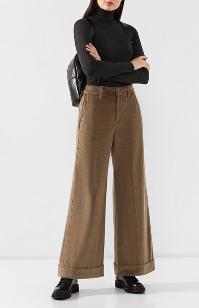 Вельветовые брюки BRUNELLO CUCINELLI, арт. MP104P7008, фото 2