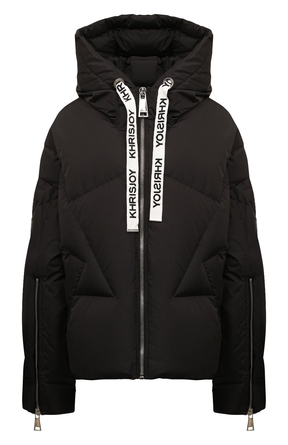 Пуховик KHRISJOY черного цвета по цене 187500 руб., арт. KWF24R0601/PS0001, фото 1 Пуховик KHRISJOY, арт. KWF24R0601/PS0001, фото 1