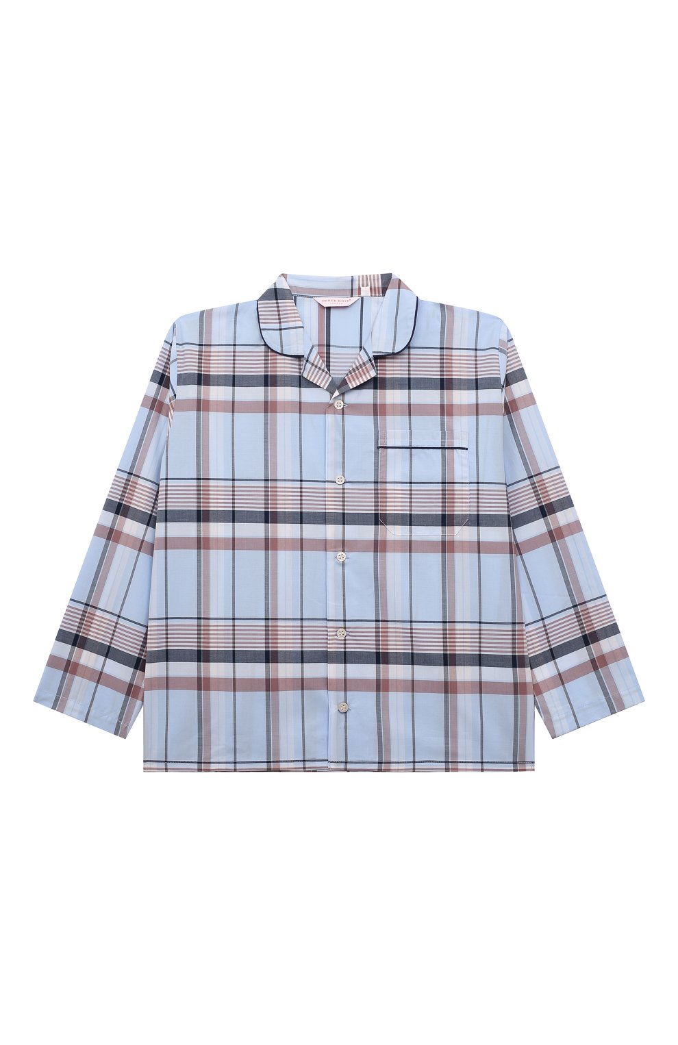 Хлопковая пижама DEREK ROSE, арт. 7025-BARK038, фото 2